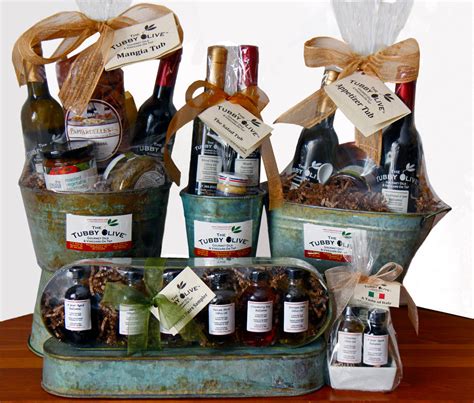 olive garden gift basket ideas